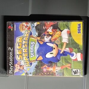 Playstation 2 Sega Superstars Tennis Game